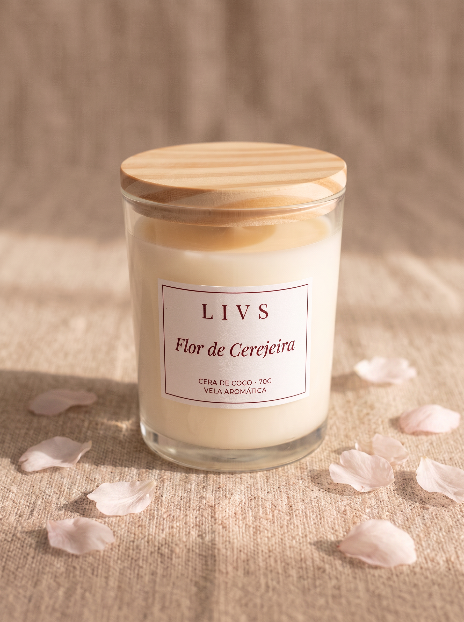 Vela LIVS Flor de Cerejeira
