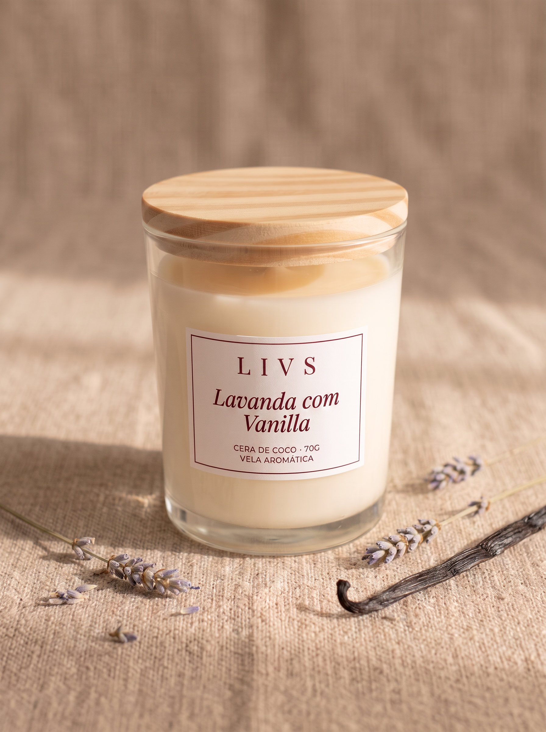 Vela LIVS Lavanda com Vanilla